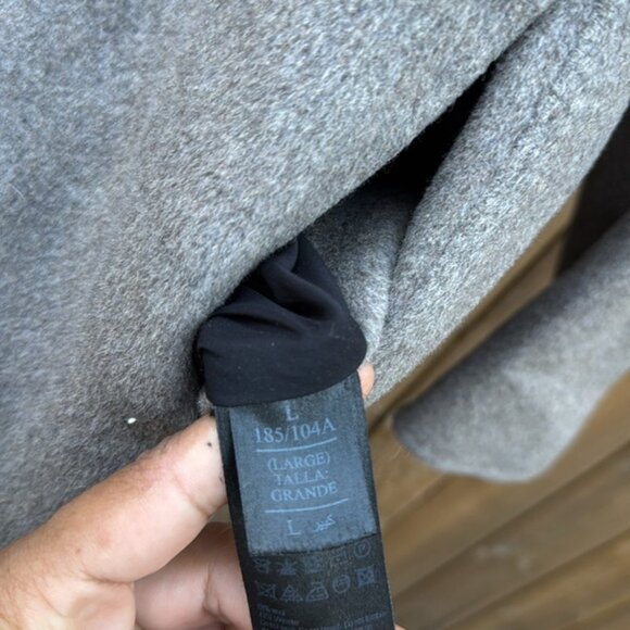 AllSaints Hanson Gray Wool Jacket - Picture 4 of 14